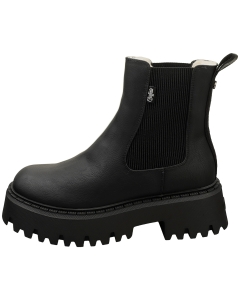 Buffalo - Ghete chealsea BFL ASPEN VEGAN Negru, Femei