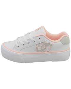 DC Shoes - Pantofi sport skate CHELSEA PLATFORM Alb, Femei