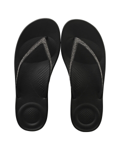 FitFlop - Slapi IQUSHION SPARKLE Negru, Femei