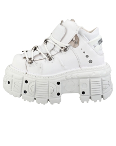 New Rock - Pantofi cu platforma M-TANK106-C1 Alb, Unisex