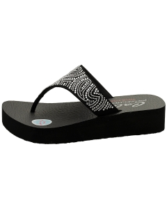 Skechers - Sandale hikers CALI VINYASA Negru, Femei