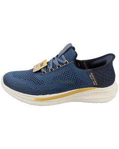 Skechers - Pantofi sport SLIP-INS SLADE QUINTO VEGAN Albastru, Barbati