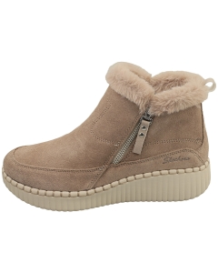 Skechers - Ghete WILSHIRE BLVD FRESH ZIP Bej, Femei