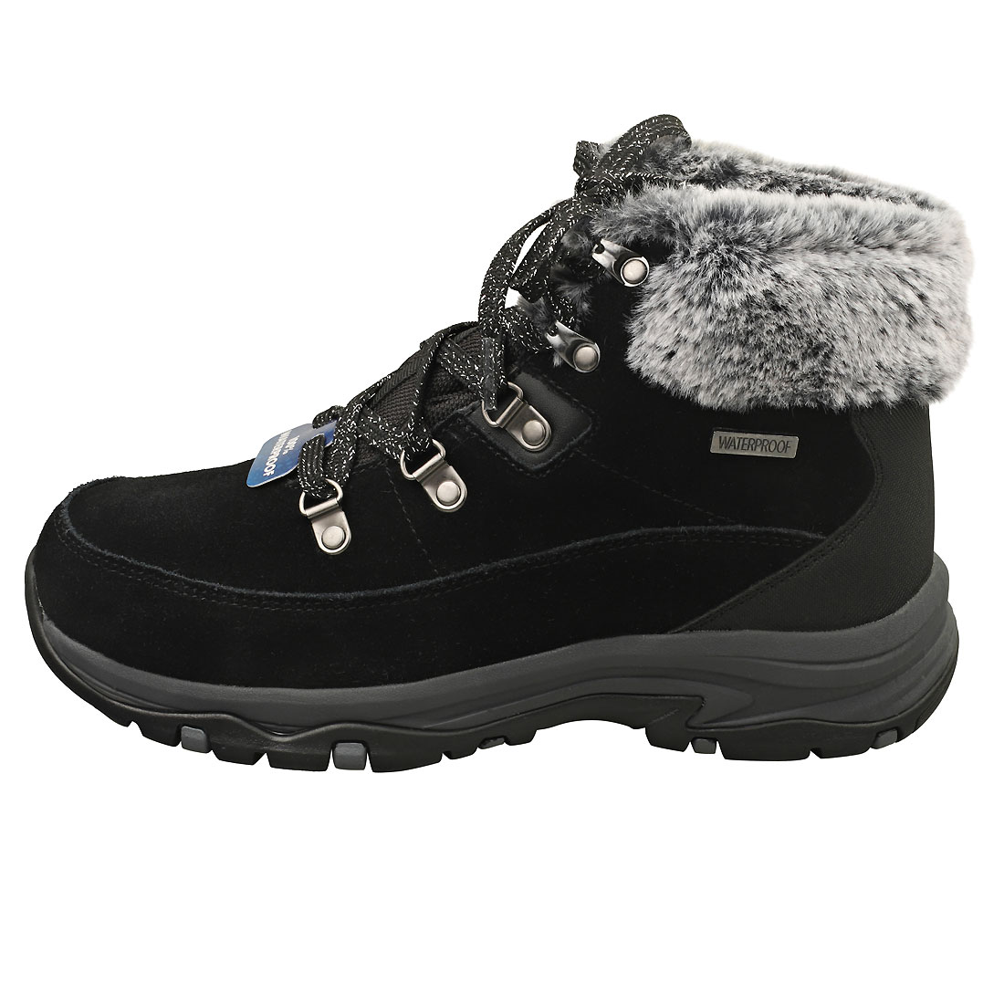 Skechers - Ghete TREGO SNOW WORRIES WATERPROOF Negru, Femei